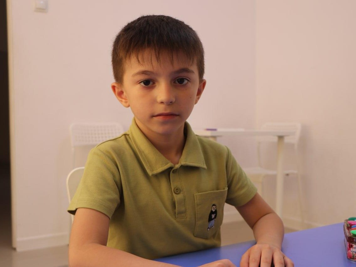 Muhammad needs rehabilitation to improve his speech and learn to communicate with others