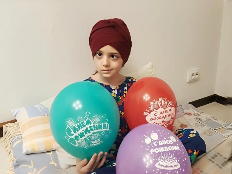 Khadija has a brain tumor and needs radiation therapy