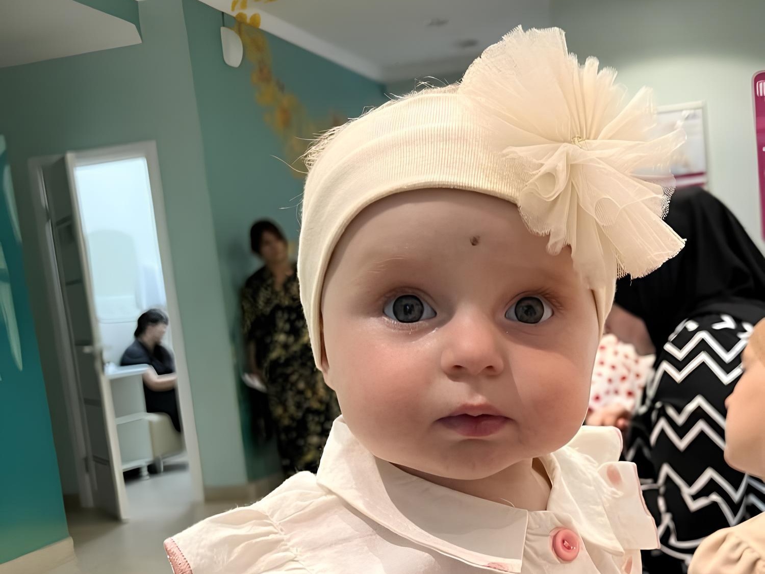 Little Zuhra needs medicine to recover after a bone marrow transplant