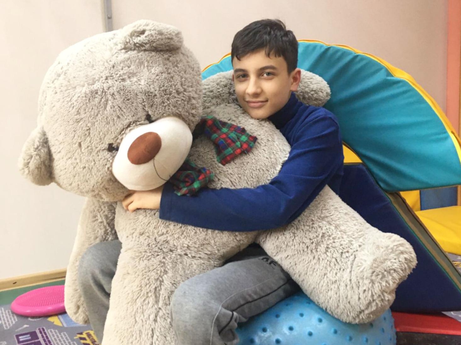 Shamil has autism, a rehabilitation course is needed!