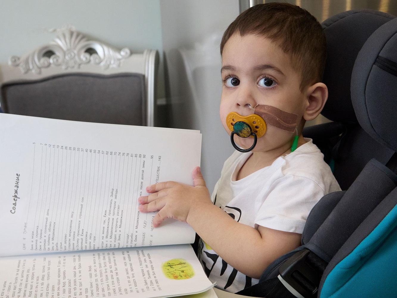 Kabir needs rehab to learn to walk