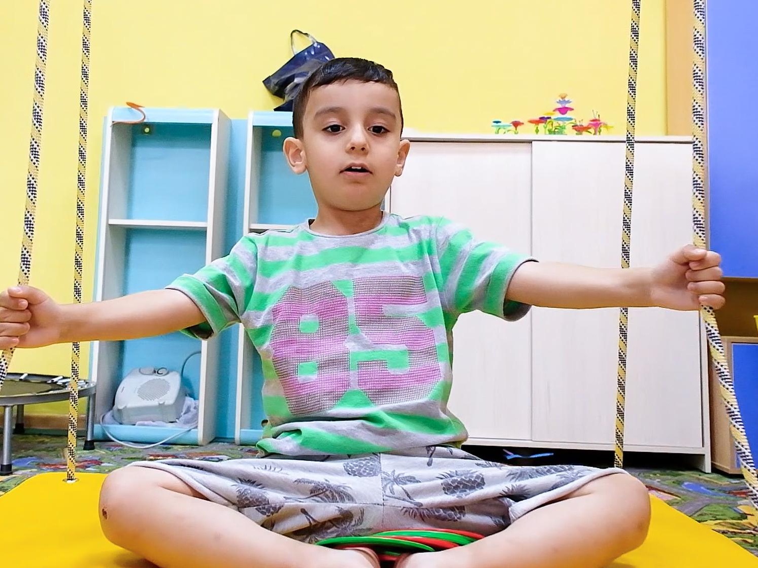 Sharip has an autism spectrum disorder. A rehabilitation course is required!