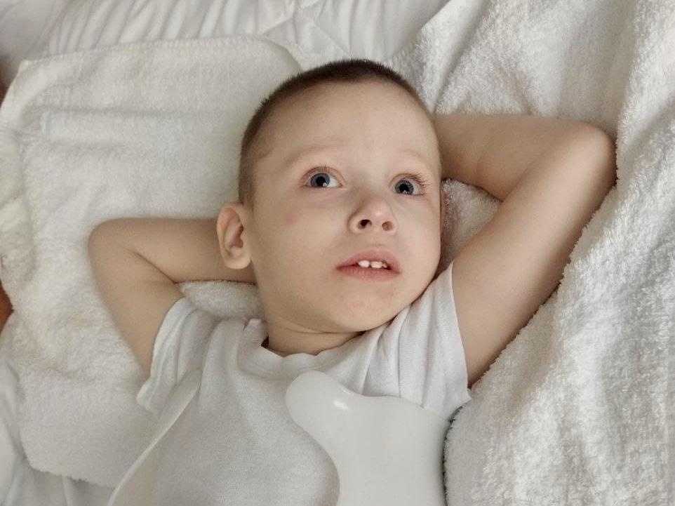 Daniel has cerebral palsy. He needs a special chair for comfortable and safe bathing!