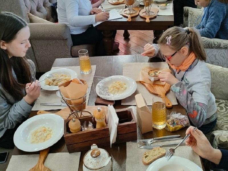 Special children at summer camp need lunches