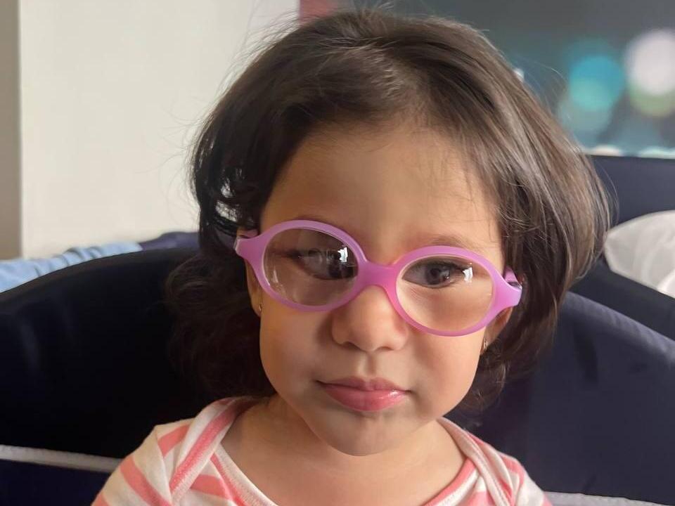 Khadija needs surgery to keep her eyesight!
