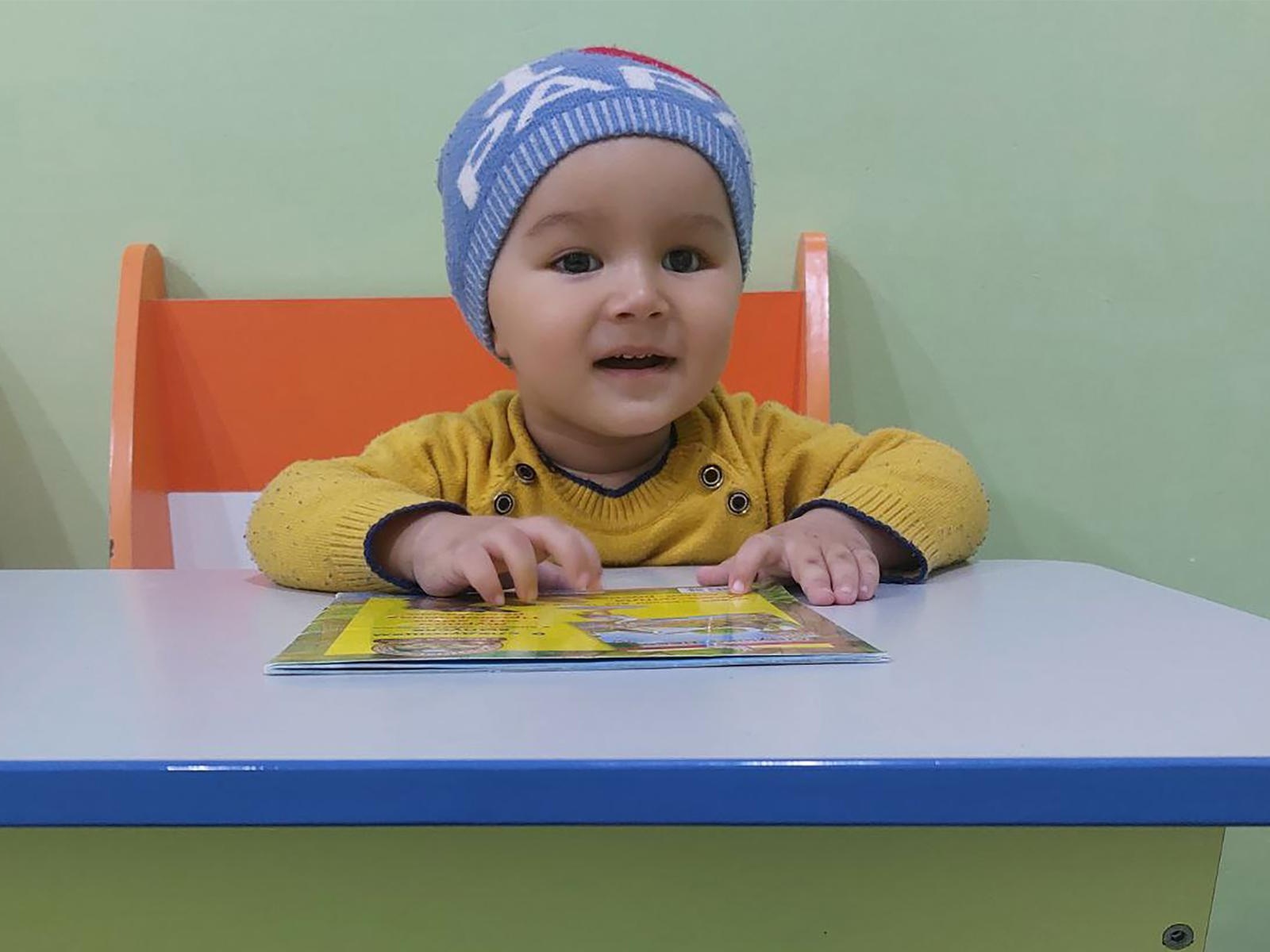 Islombek has eye cancer. He needs your support and treatment to take a step towards recovery!