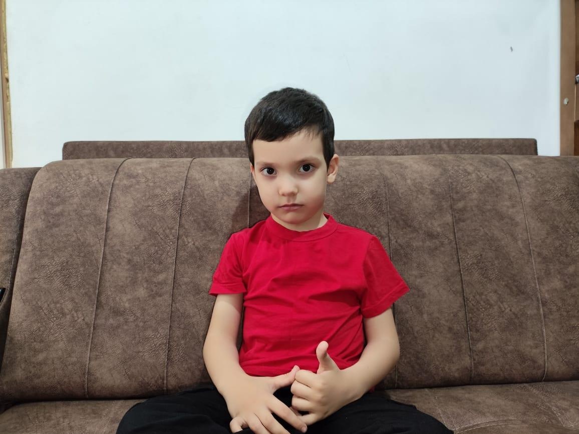 5-year-old Abdul-Malik has cerebral palsy and needs rehabilitation courses!