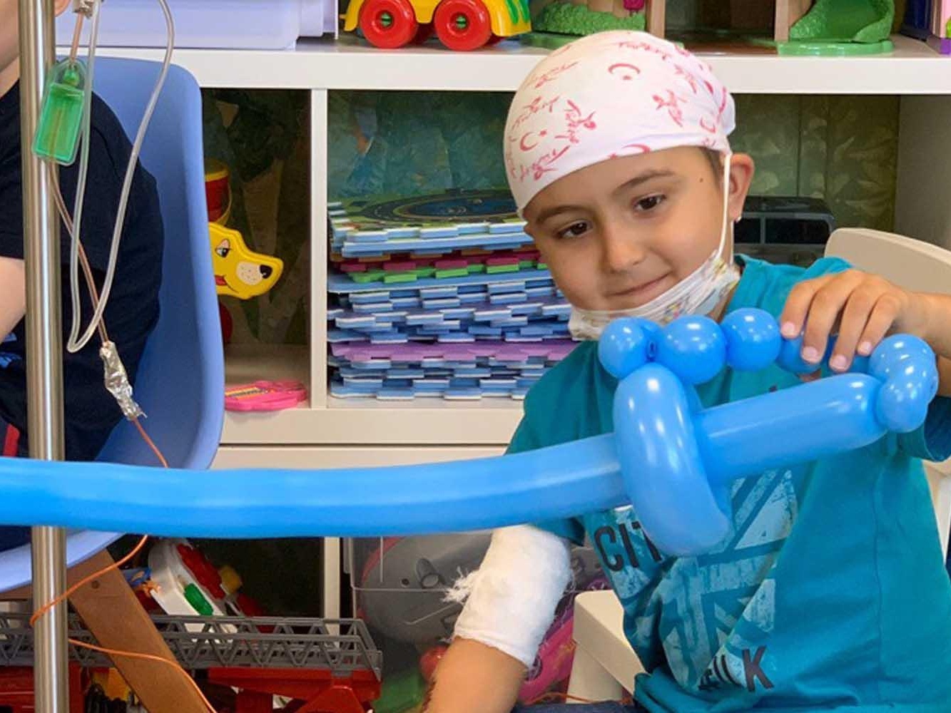Children with cancer need medicine for chemotherapy
