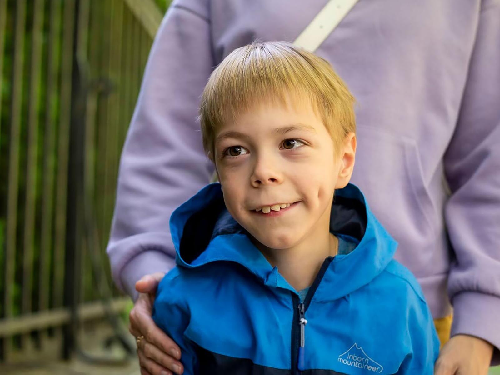 Summer inclusive program for Ostap with cerebral palsy