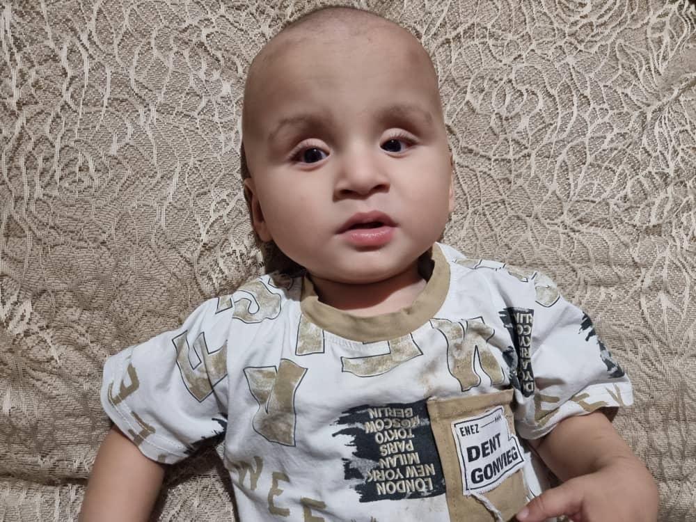 Поможем годовалому Хусану увидеть мир! Малышу необходима операция по зрению