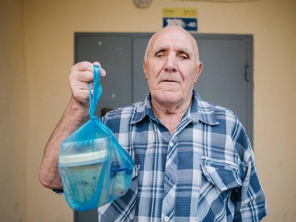 Let's support The Fund in preparation of 1300 hot meals for 50 single old people!