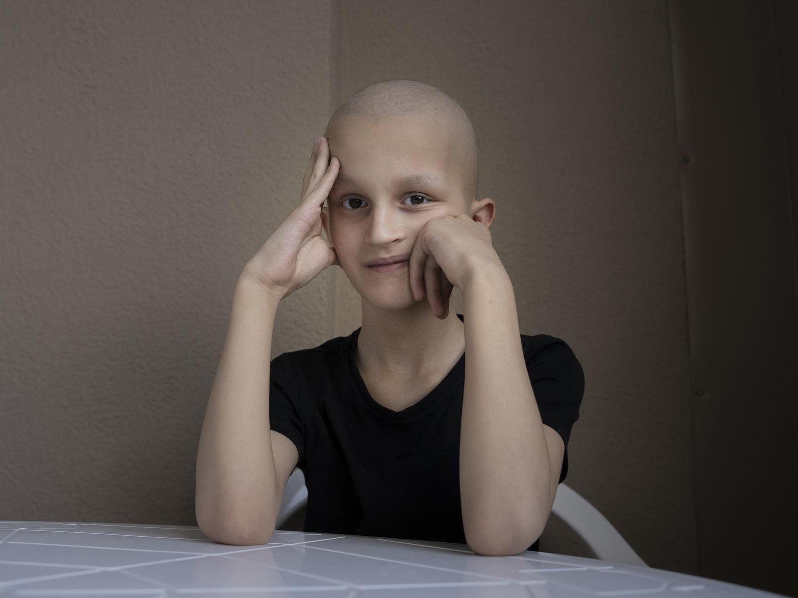 Lesha needs special examinations to keep the brain tumor under control