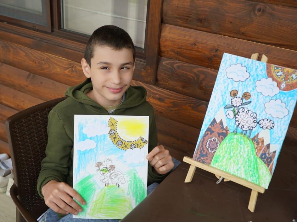 Nabi has cerebral palsy. He needs to undergo rehabilitation to learn how to walk on his own