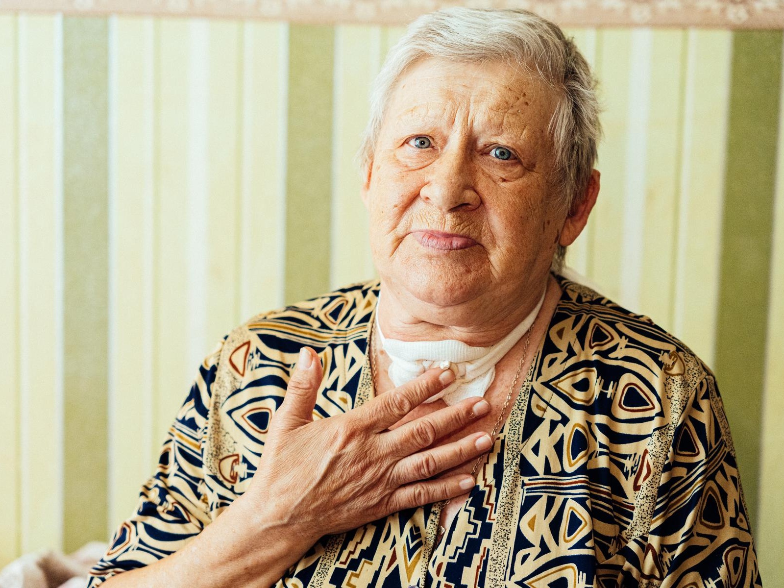 У Людмилы Ивановны рак, ей нужны медицинский уход и помощь на дому