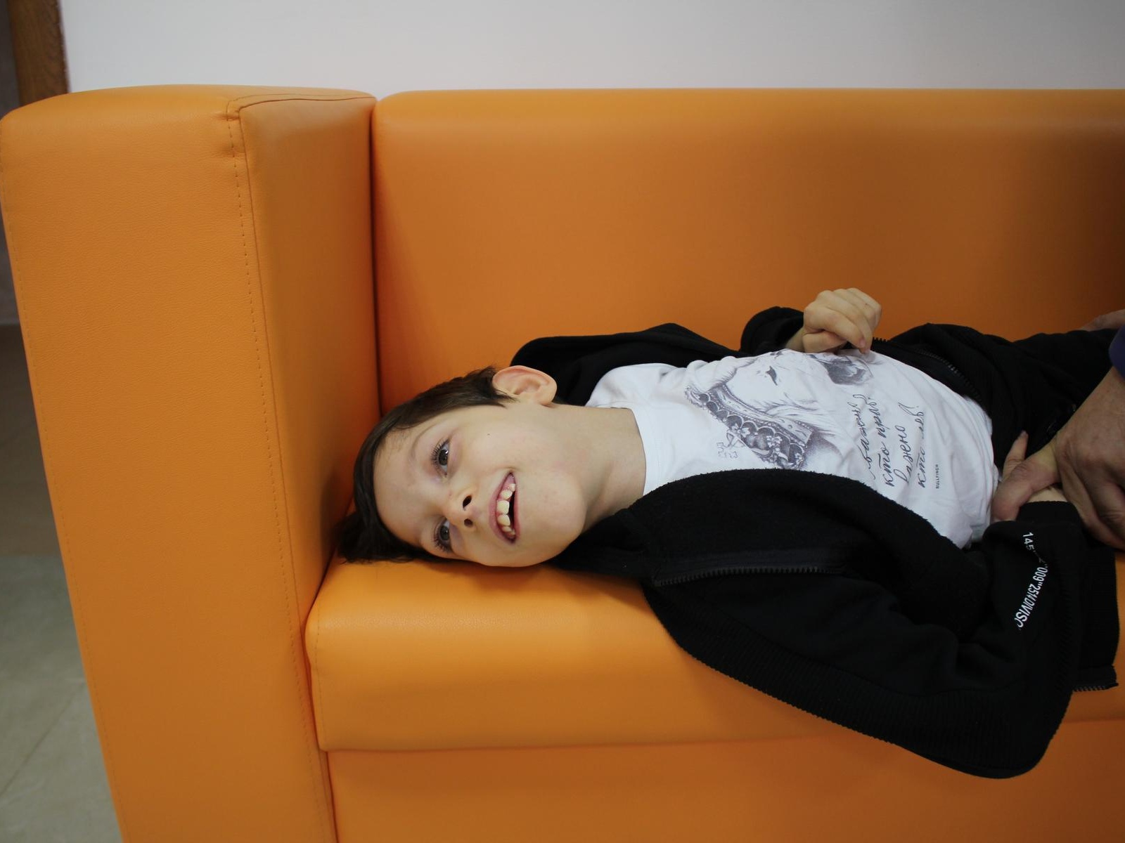 Sulumbek has cerebral palsy, he needs rehabilitation!