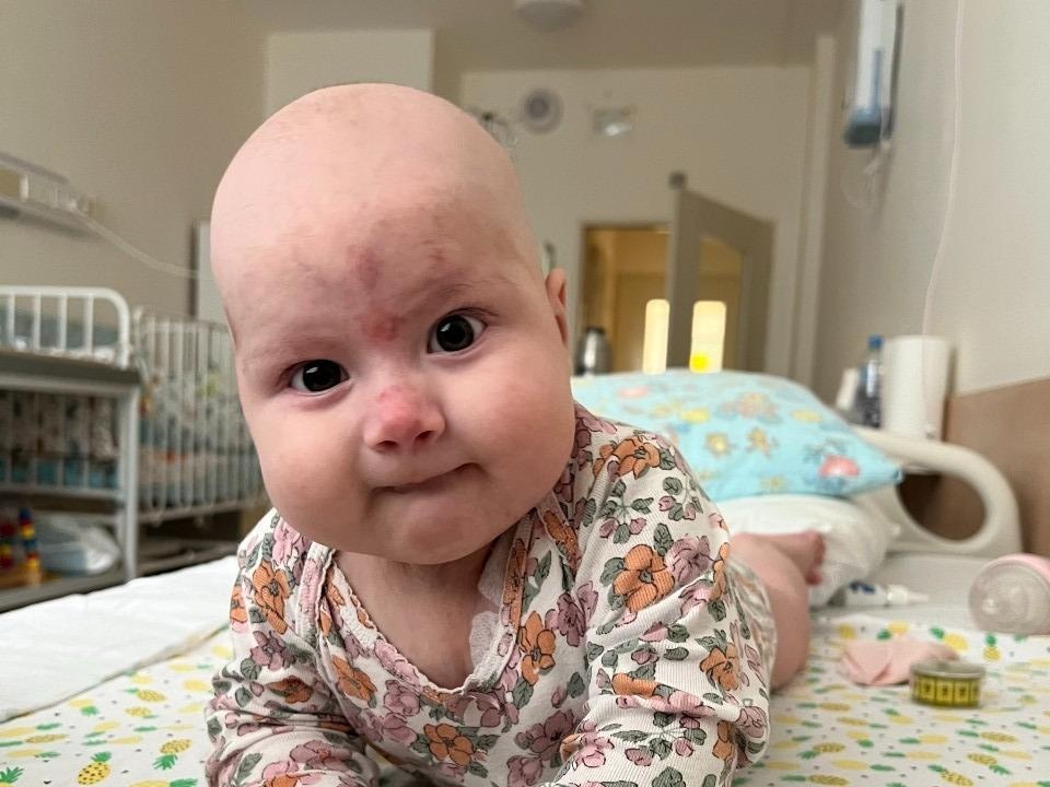 Baby Ayat needs genetic testing to fight cancer!