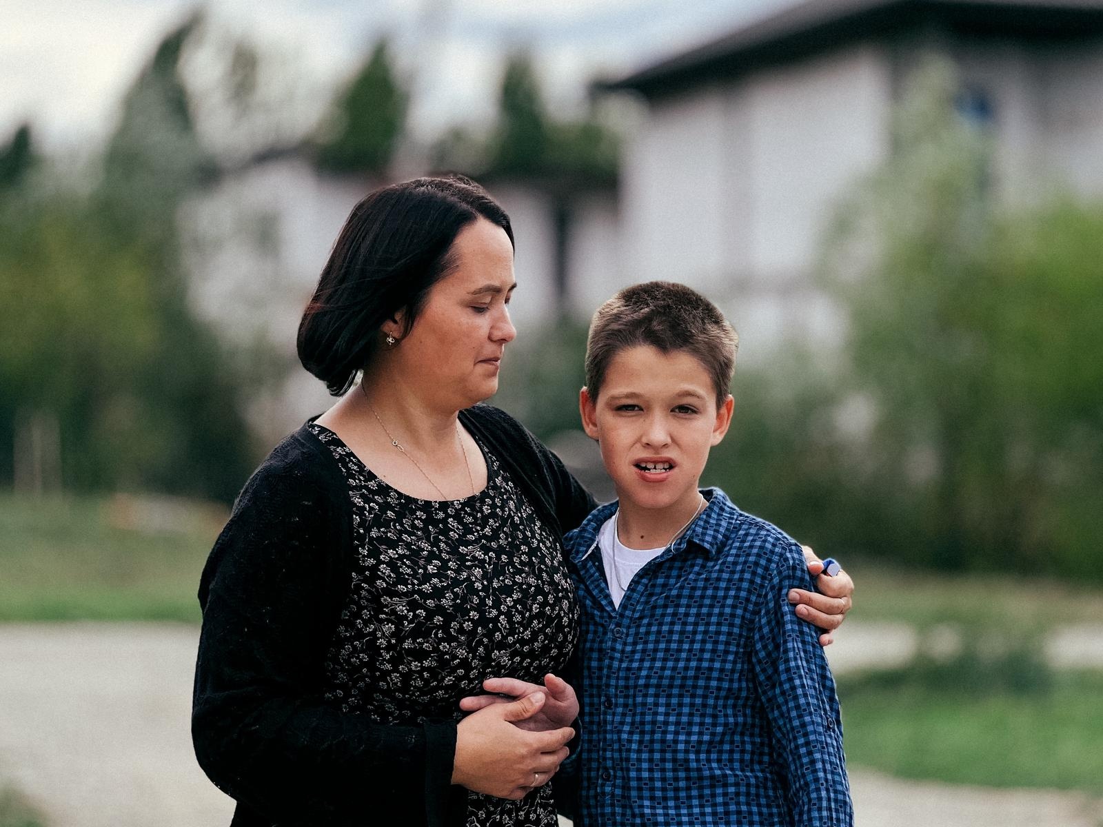 Danila has cerebral palsy and a severe delay in psycho-speech development. He needs rehabilitation