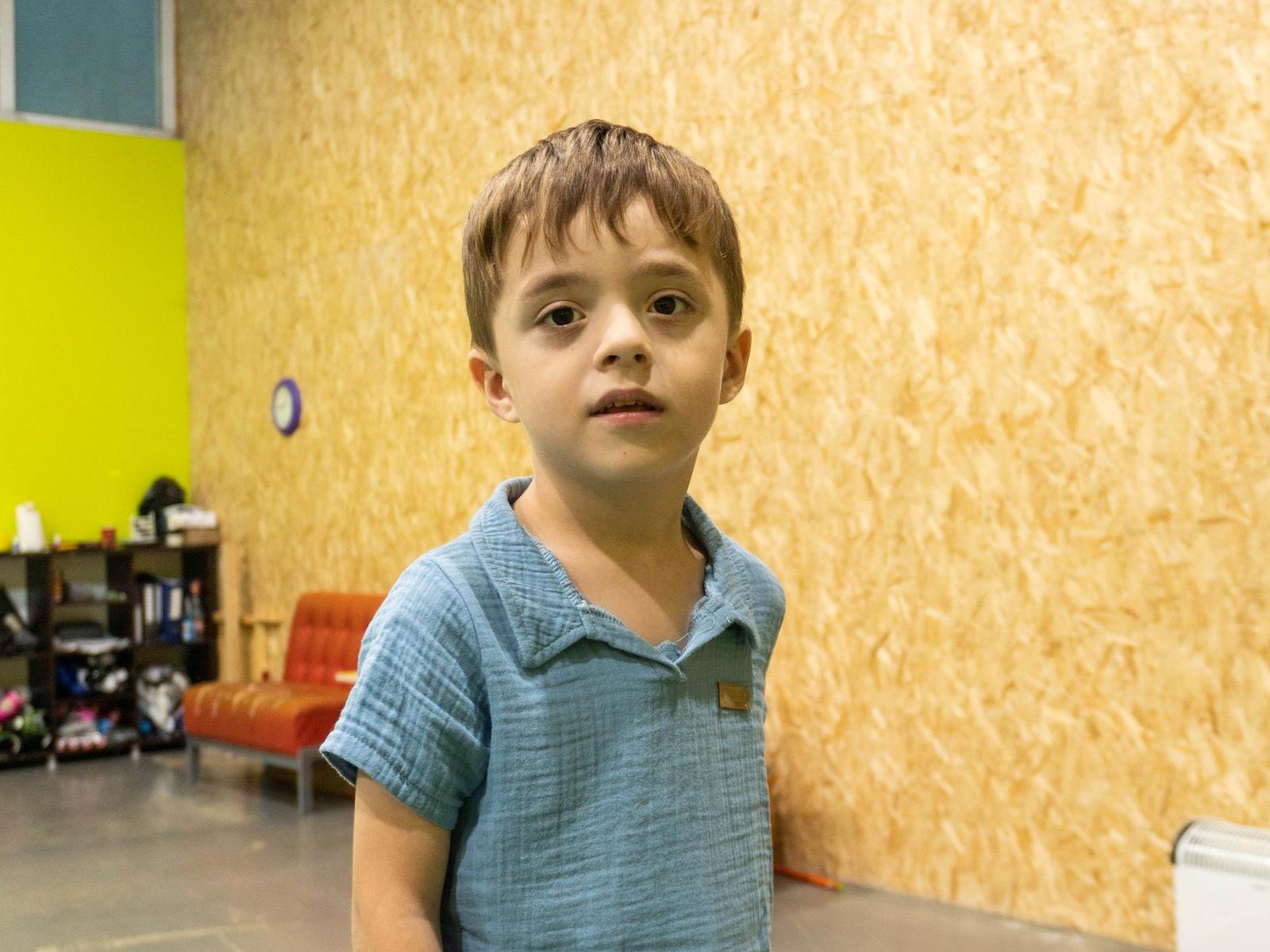 Muhammad has autism! To develop communication and speech skills, a rehabilitation course is required!