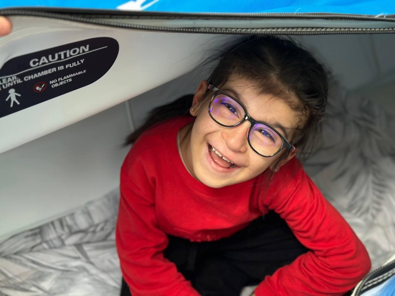 To overcome the developmental delay, Maryam needs an autism correction course!