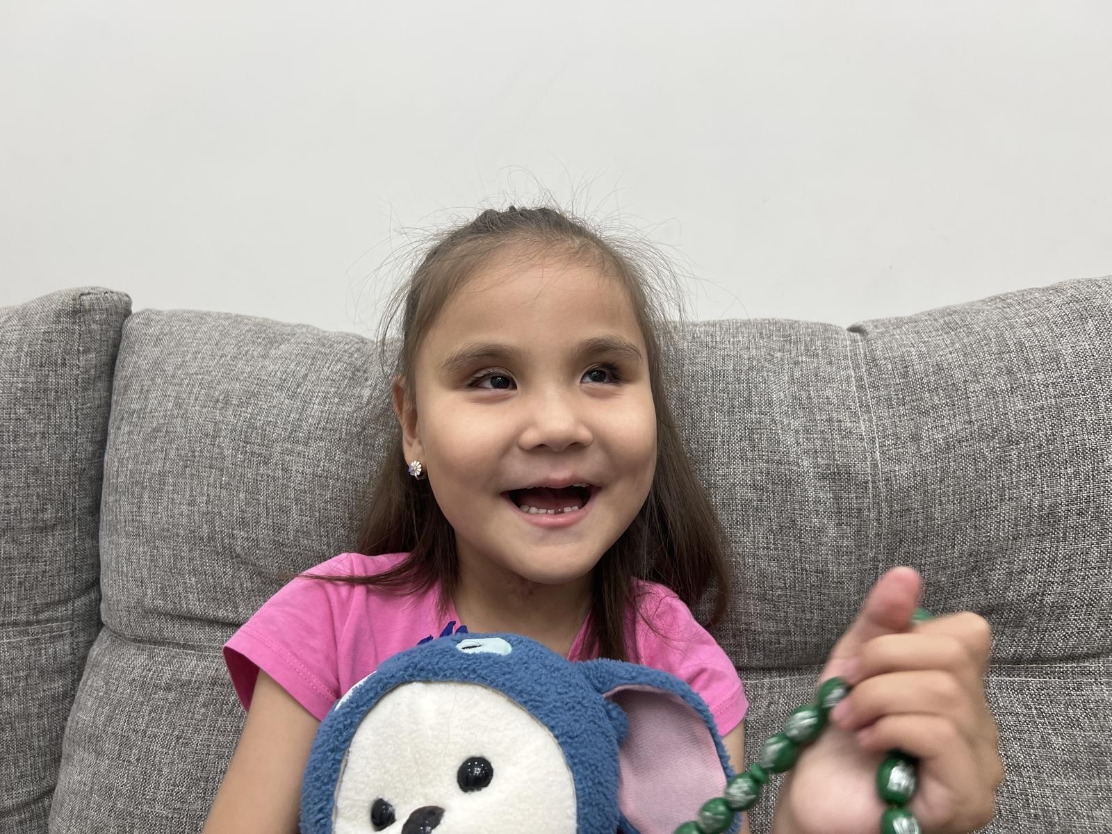 Elida needs another round of surgery to restore her eyesight