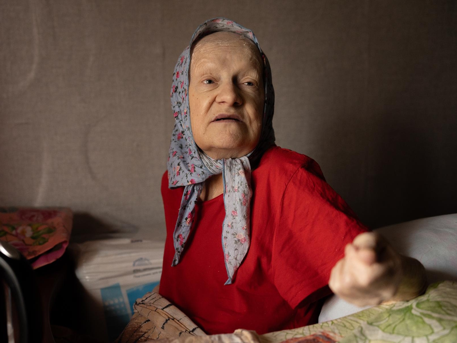 Lonely elderly people need medical assistance at home