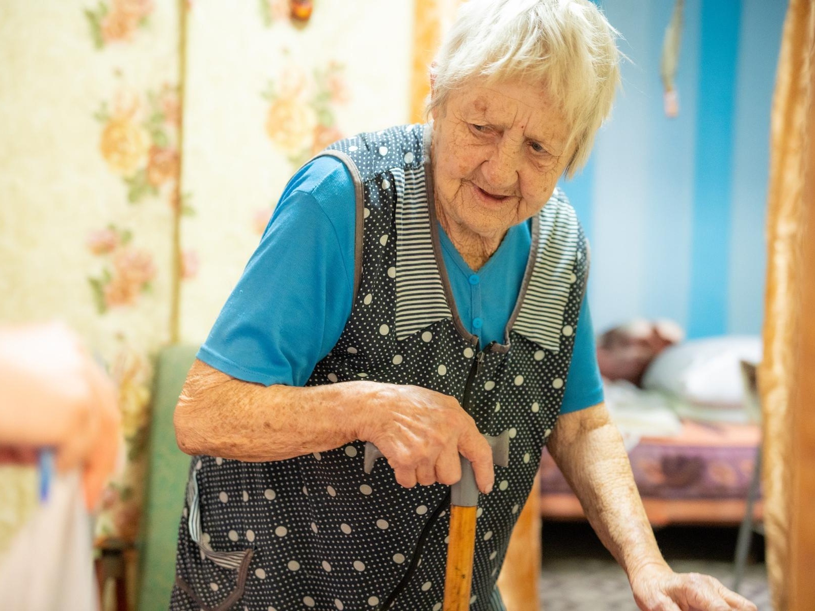 Let's help lonely pensioners with food packages
