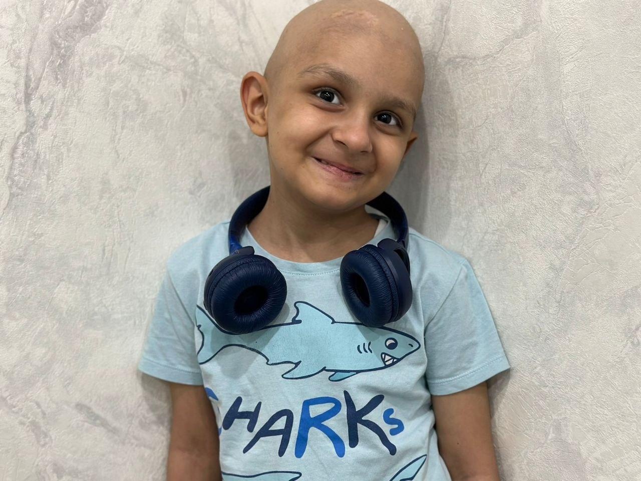 Ali has a genetic immune disorder. He and another boy need medication to recover from a bone marrow transplant and for therapy