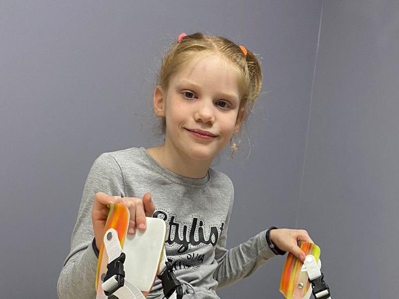 Masha has cerebral palsy. She needs to take another rehabilitation course to strengthen her walking skills!