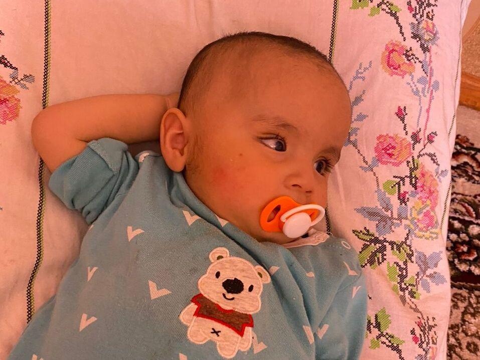 Esen needs the next stage of surgery to preserve his vision