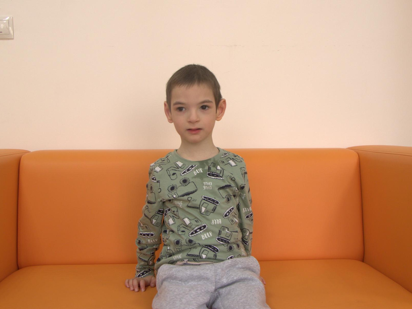 Saifullah needs a rehabilitation course to learn to walk