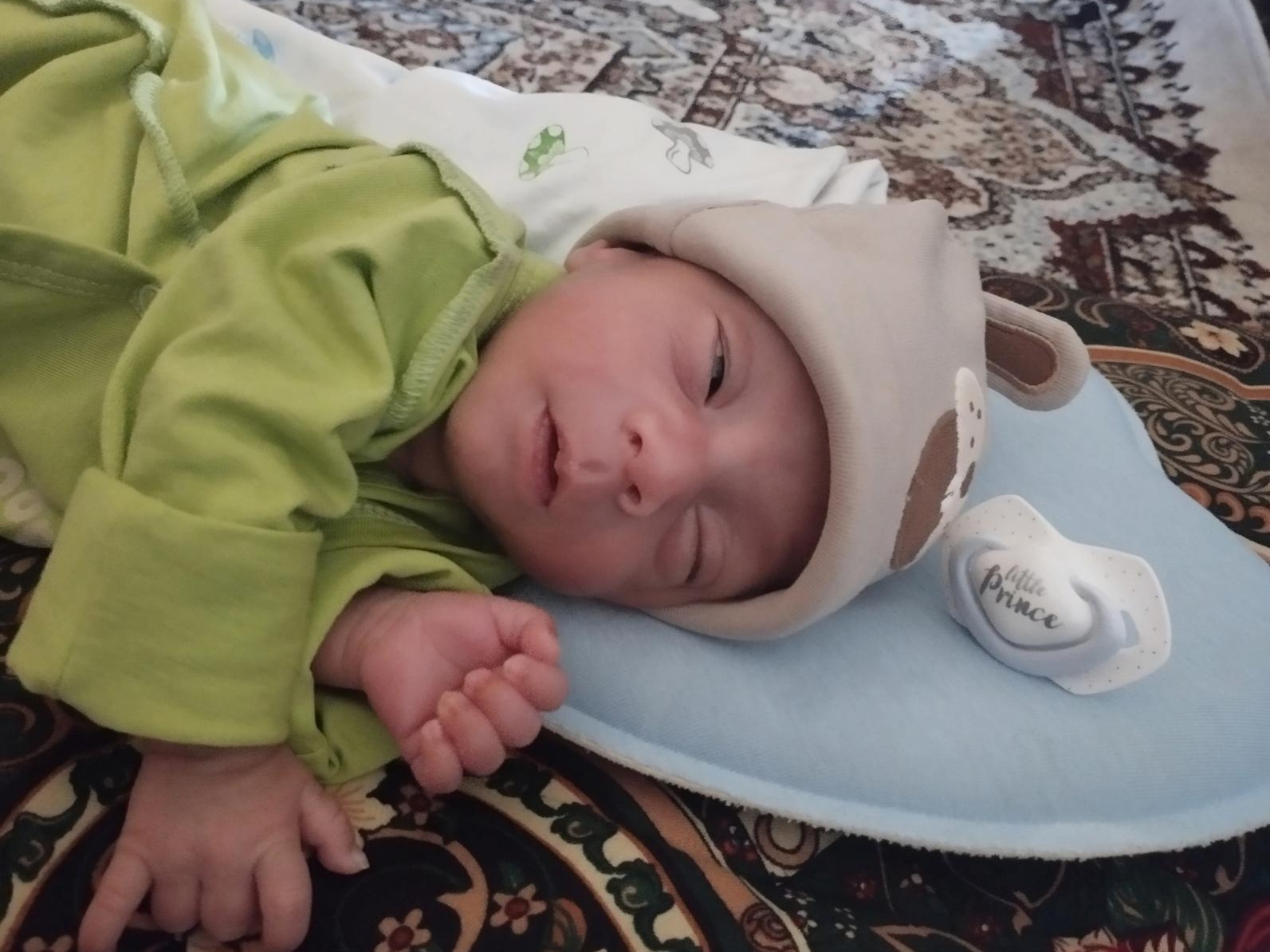 Little Muhammad needs surgery to preserve his eye and visual functions