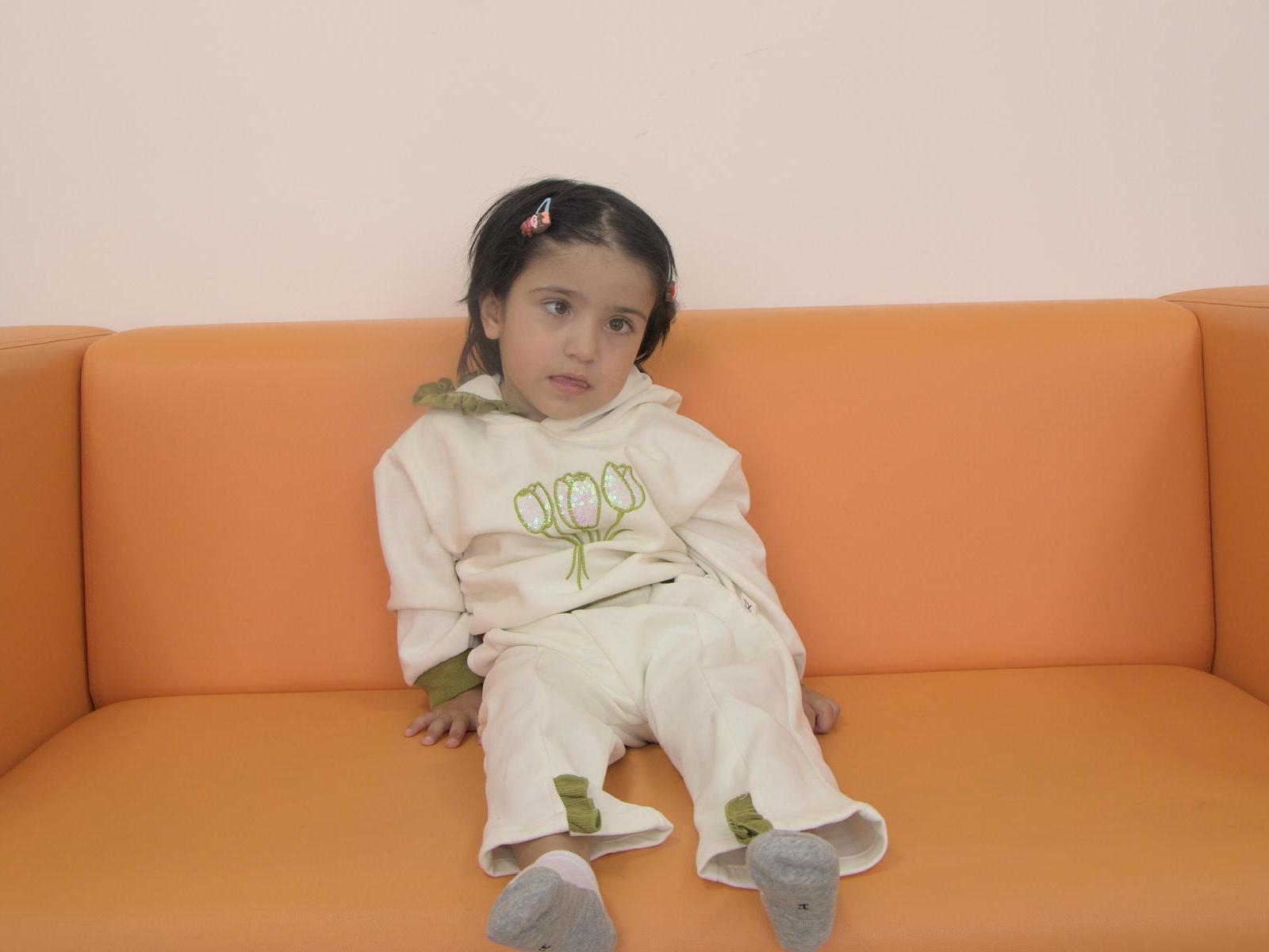 Let's help Aisha with cerebral palsy to undergo rehabilitation!
