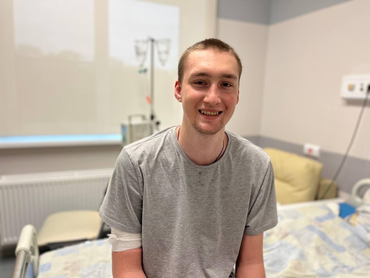 Valdis has a weakened body after chemotherapy. The young man needs a drug to protect his body from infections