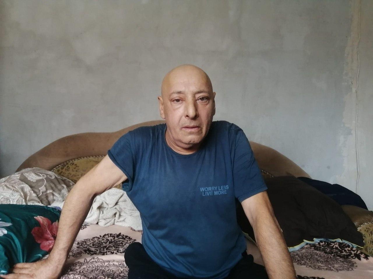 Mavlud has cancer. He needs hospitalization!