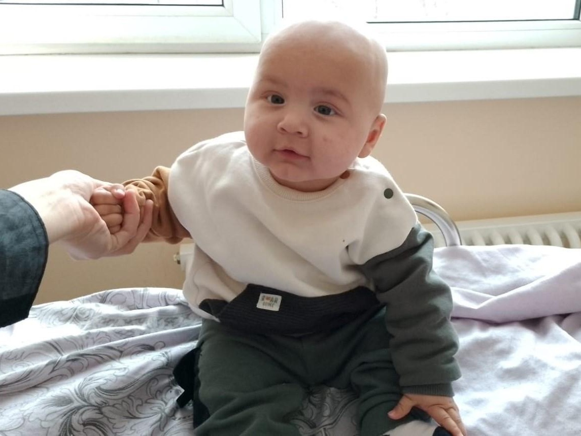 Abdullo has a tumour. He needs an operation to remove it