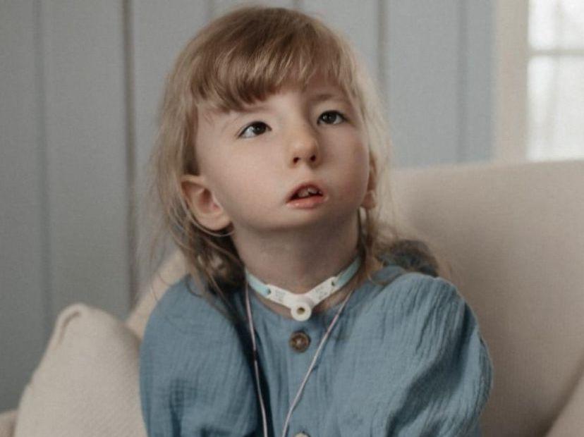 Ksenia has multiple developmental defects and does not speak. She needs a communication tablet to communicate with others