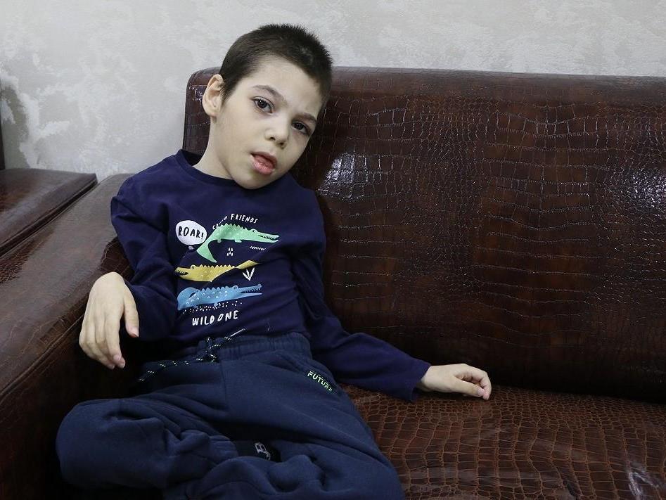 Bilal cannot chew or eat on his own. He needs a course of rehabilitation treatment