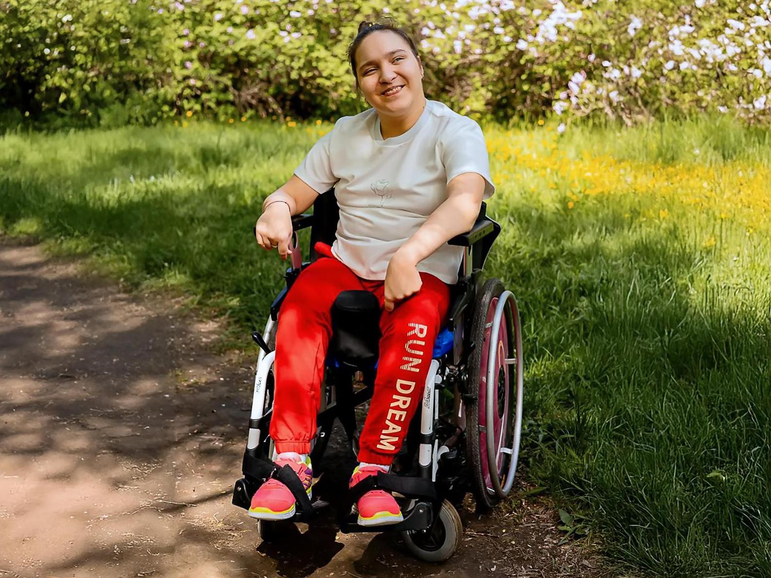 Yulia has cerebral palsy. She needs rehabilitation to stay healthy and learn to be independent