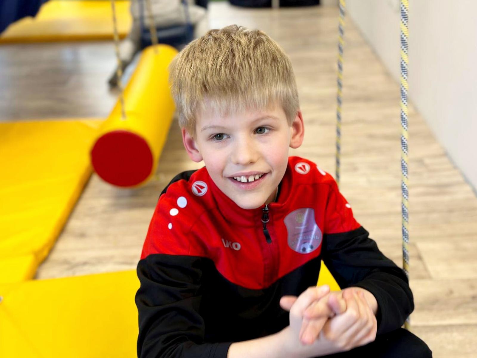 Mitya has autism. In order to overcome the developmental delay and improve communication skills, a rehabilitation course is needed!