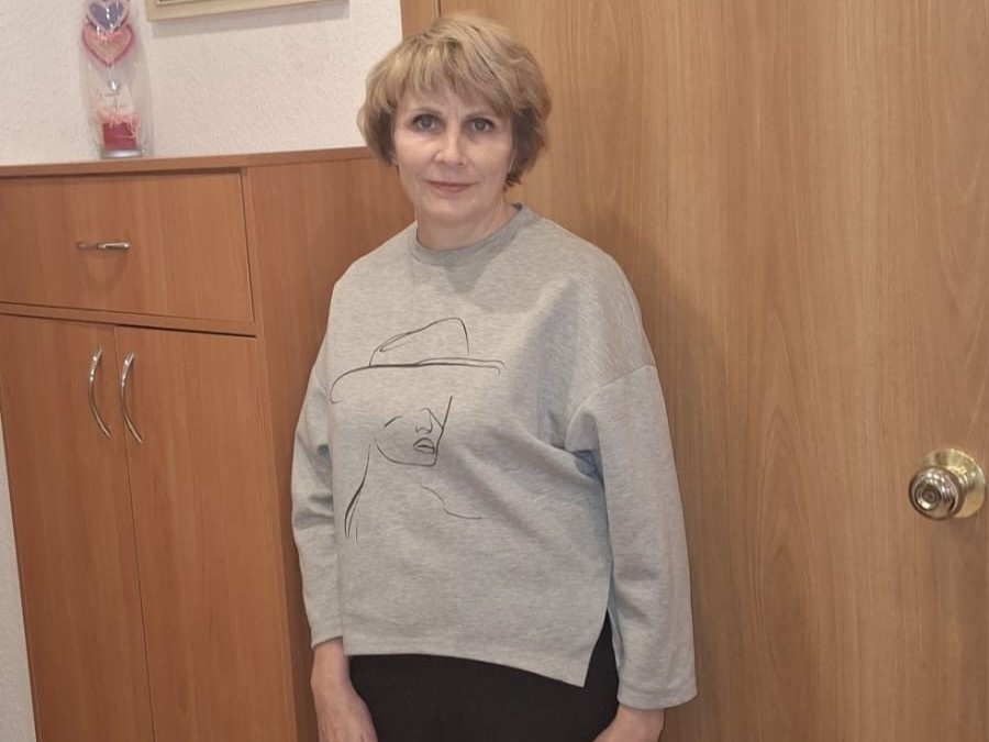 Iraida underwent rehabilitation after a stroke