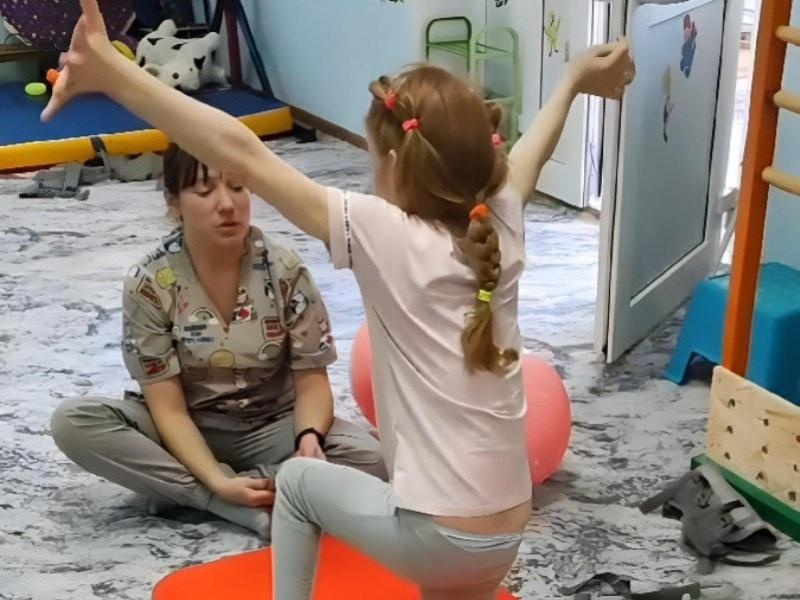 With your help Masha underwent another course of rehabilitation